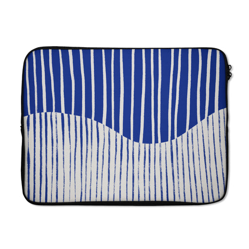 Blue Modern Art- Laptop Sleeve