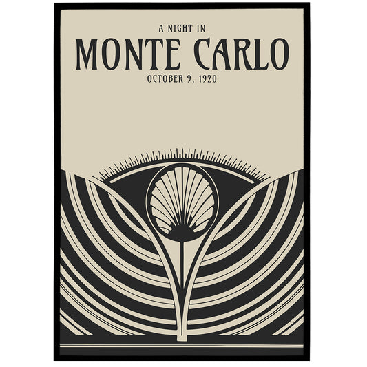 Monte Carlo 1920 Poster