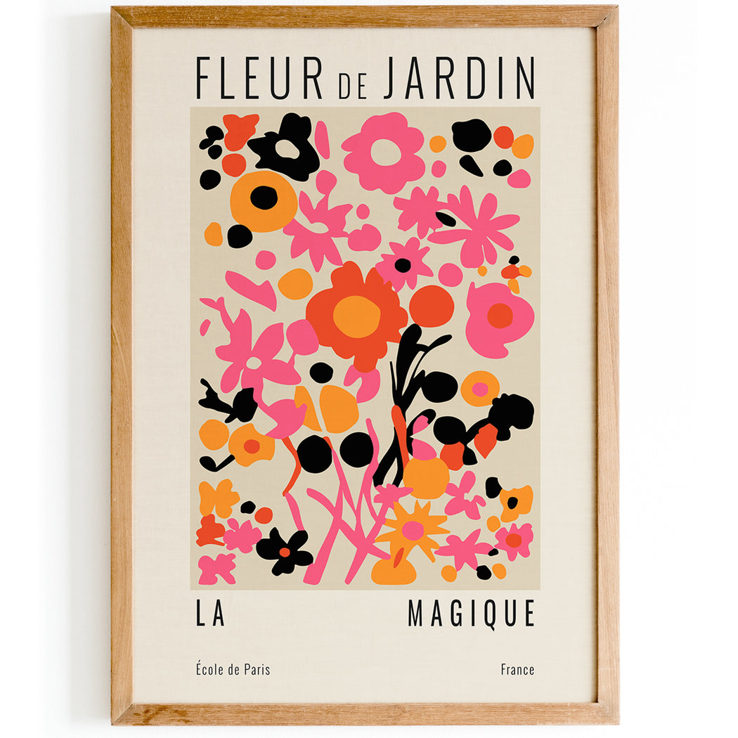 Ecole de Paris Floral Poster