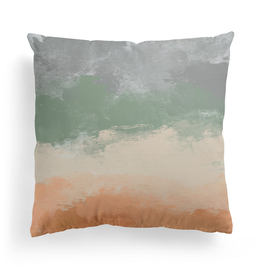 Abstract Modern Painted Throw Pillow