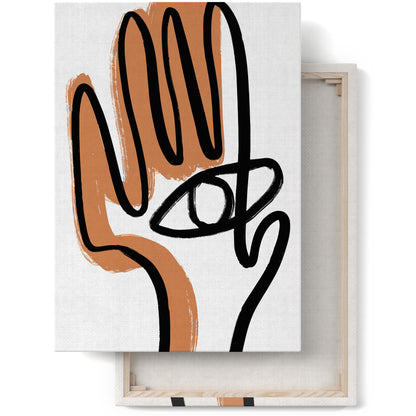 Picasso Cubism Inspired Canvas Print