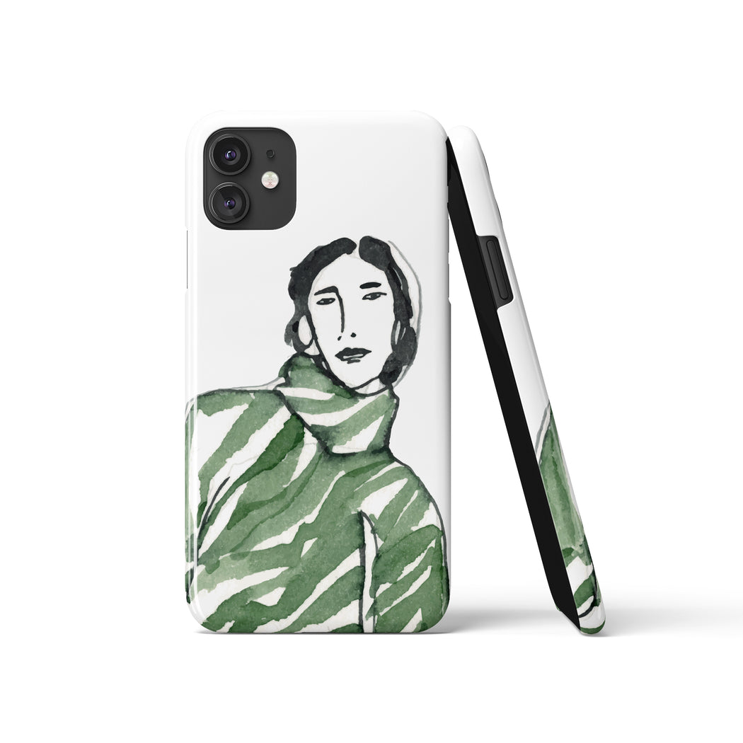 Fashion Model Vogue Cover Inspired iPhone Case