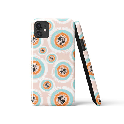 Retro Pastel Pattern iPhone Case