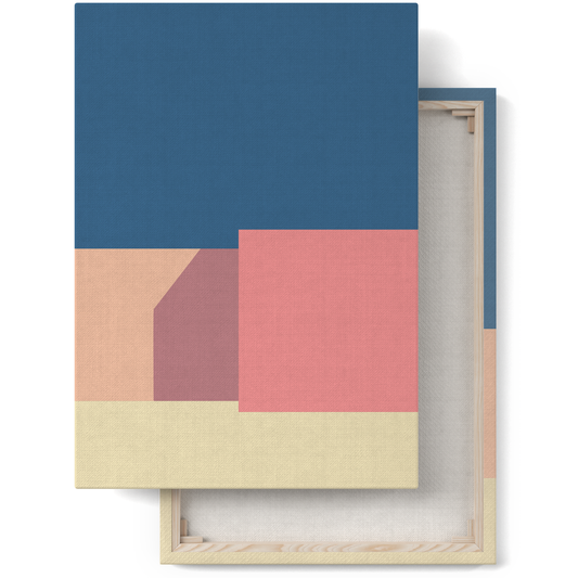 Modern Minimalist Bauhaus Canvas Print