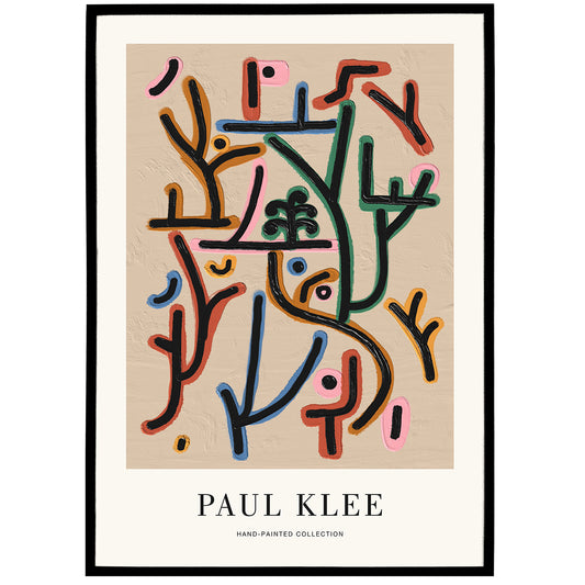 Paul Klee Park Bei Lu Poster