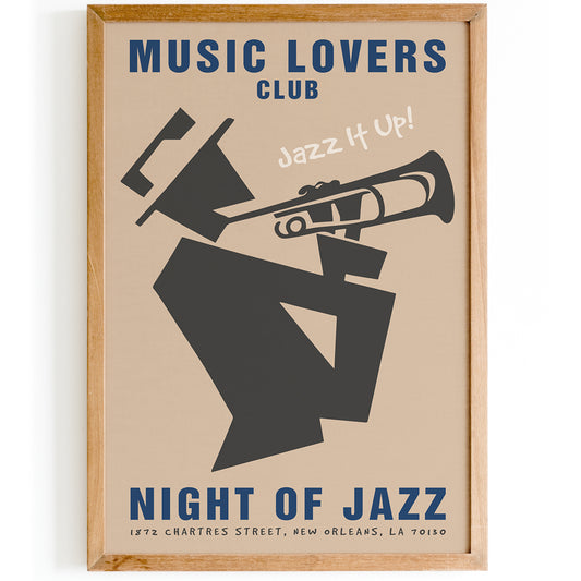 Music Lovers Club Jazz it Up! Poster