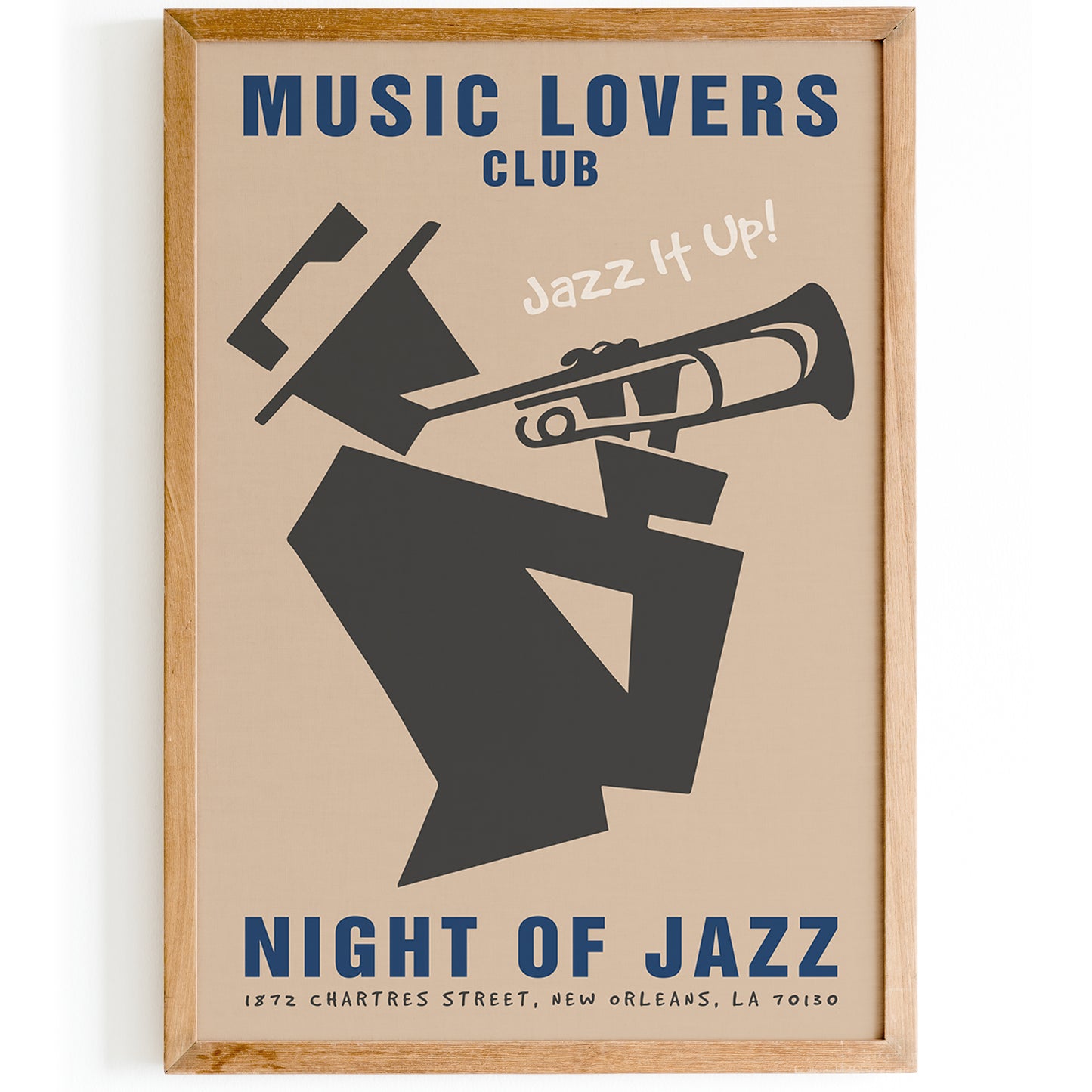 Music Lovers Club Jazz it Up! Poster