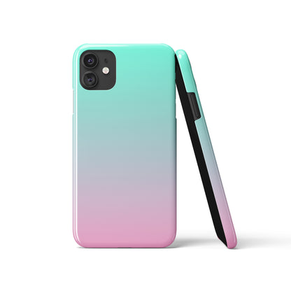 Aesthetic Pink Gradient iPhone Case