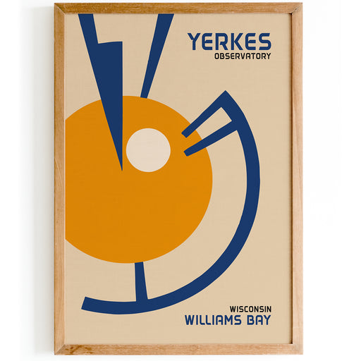 Yerkes Observatory Space Poster