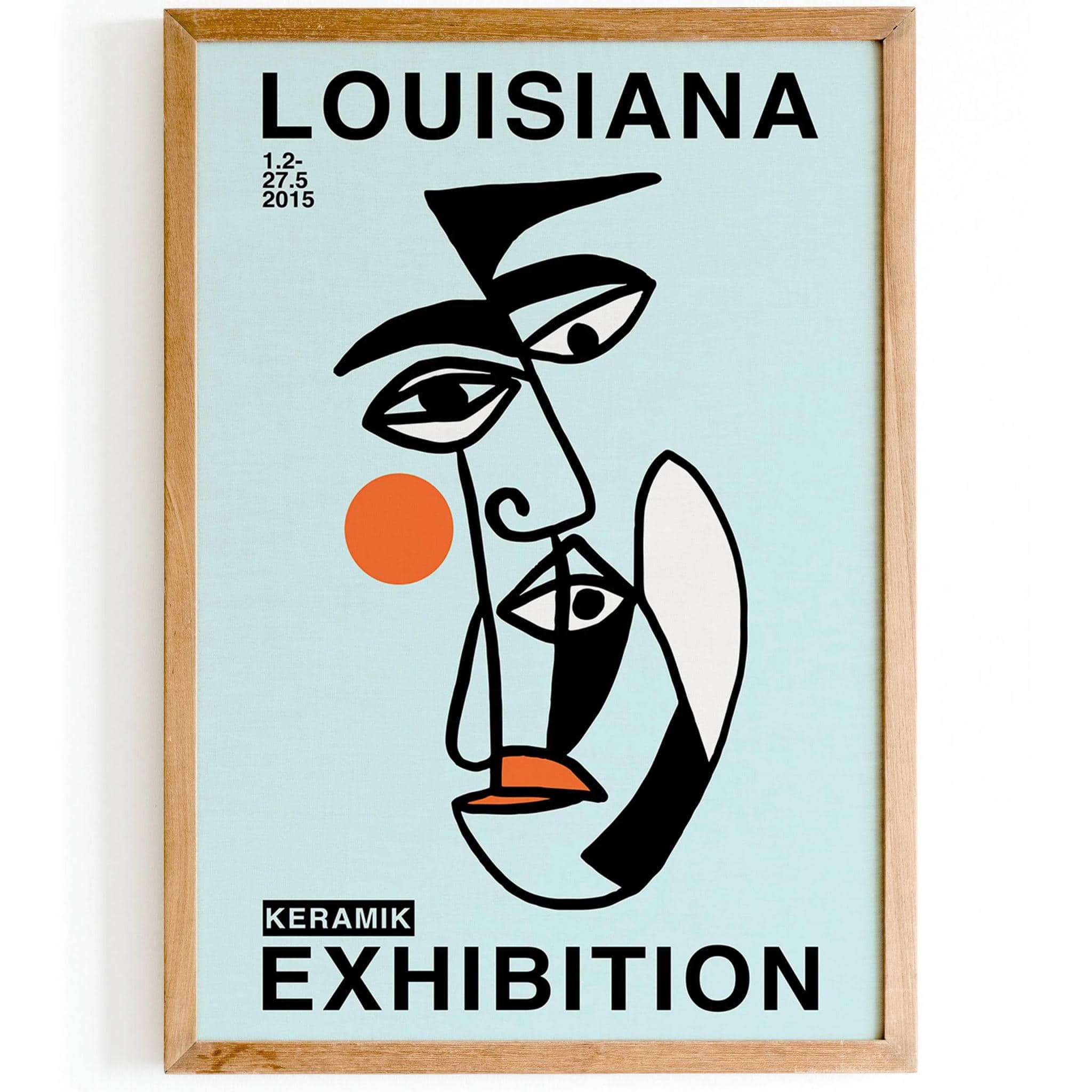 Picasso Louisiana Keramik Exhibition Poster – HypeSheriff