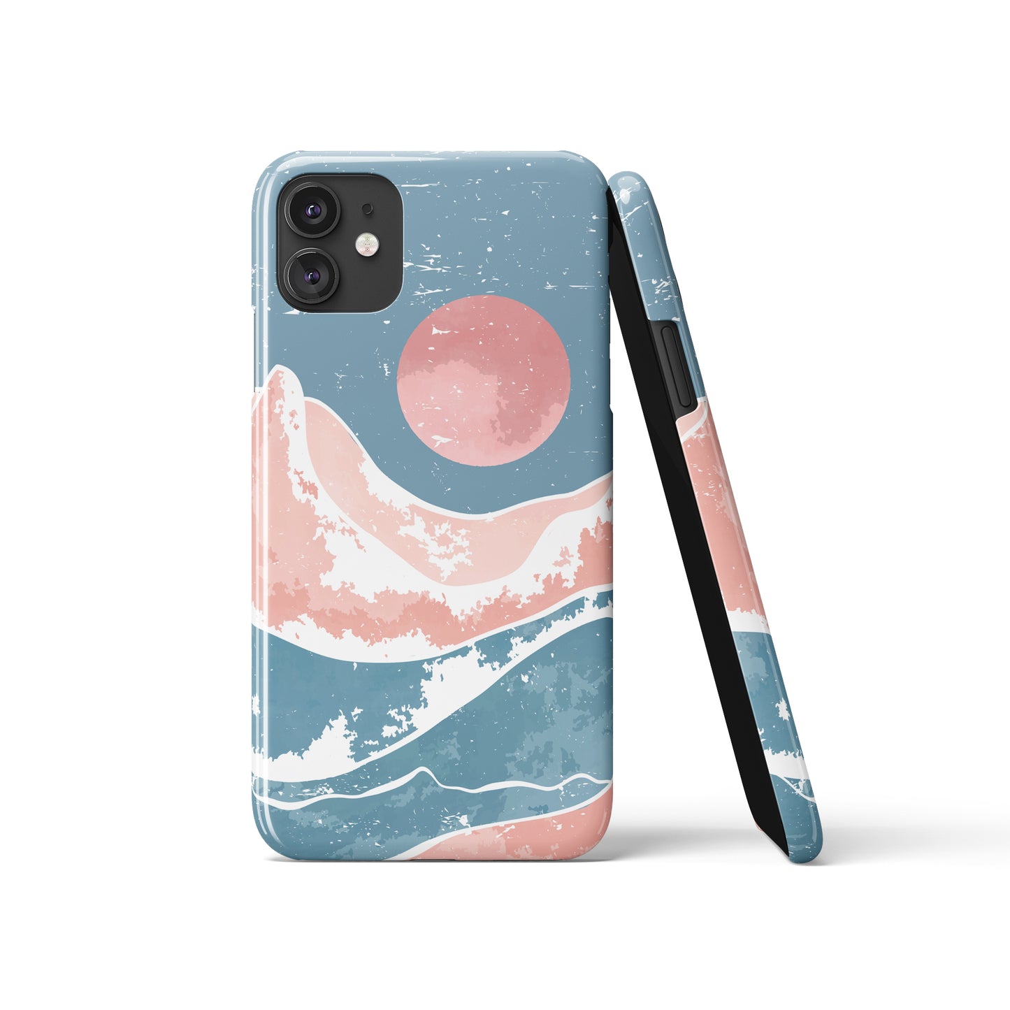 Pastel Mountain National Park Sunset iPhone Case