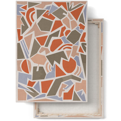 Paul Klee Inspired Canvas Print