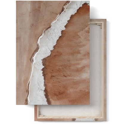 Abstract Desert Landscape Canvas Print