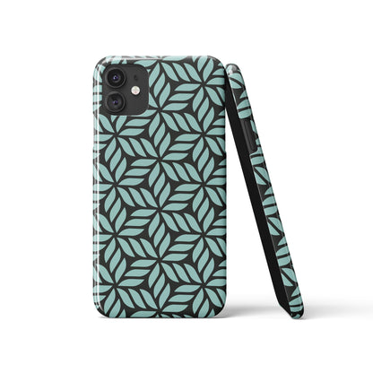 Geometric Flowers iPhone Case