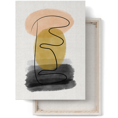 Abstract Shapes Canvas Print