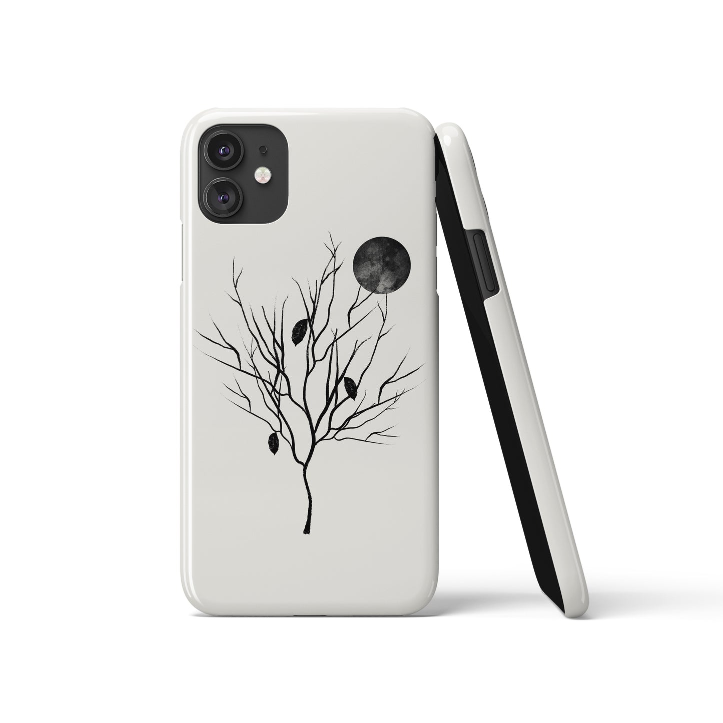 Black and White Tree iPhone Case