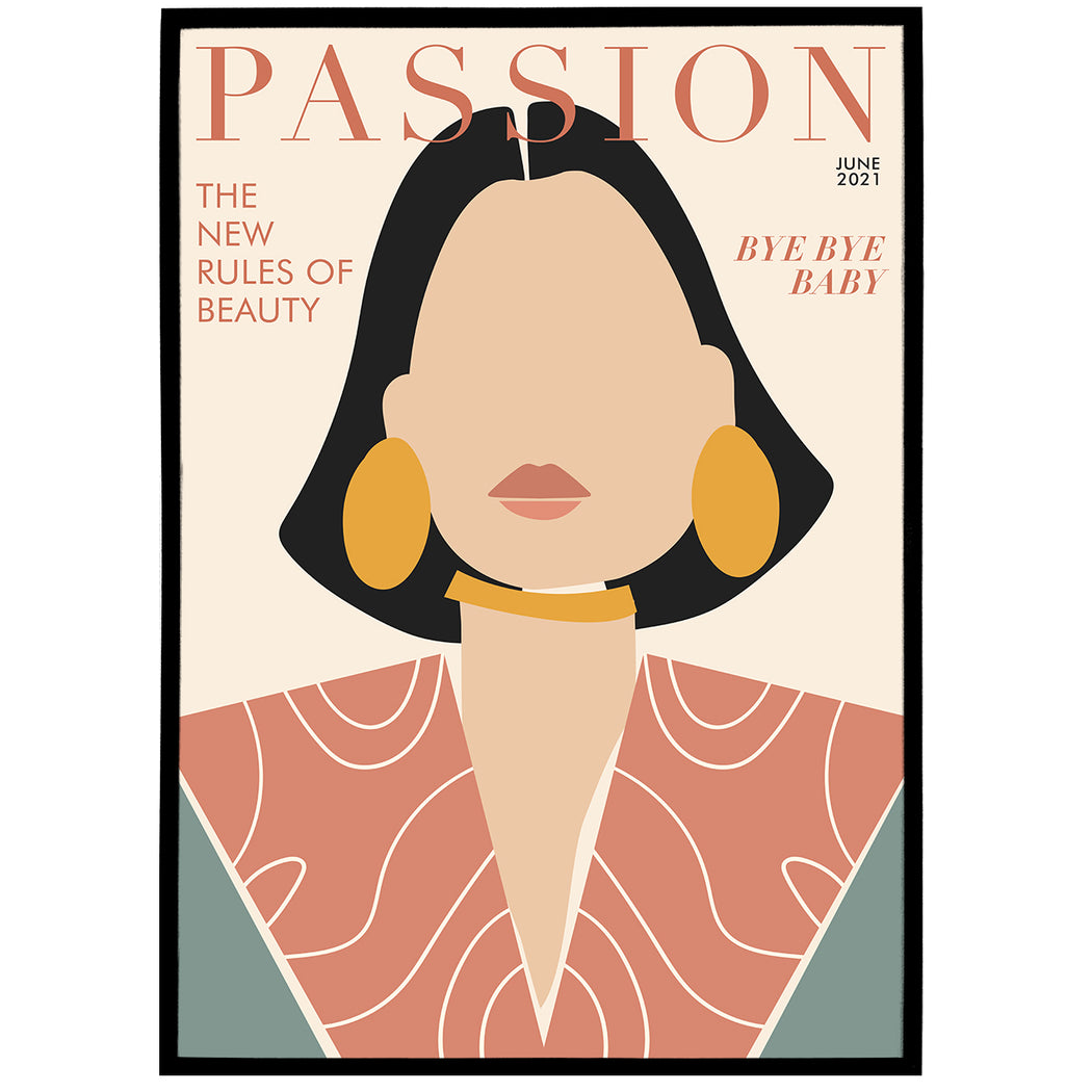 Woman's Passion Cover Poster