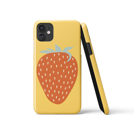 Retro Strawberry iPhone Case