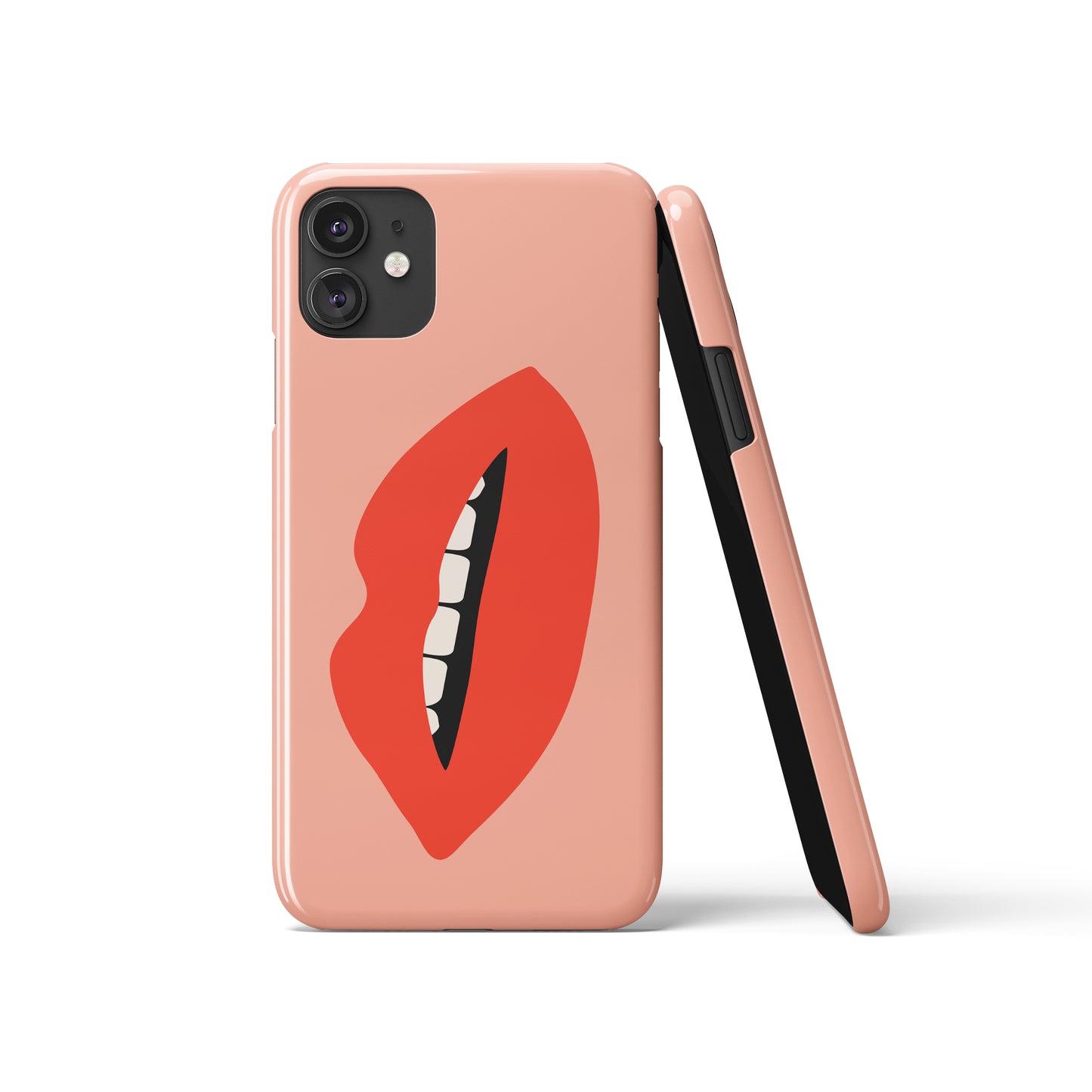 Red Lips Pop Art iPhone Case