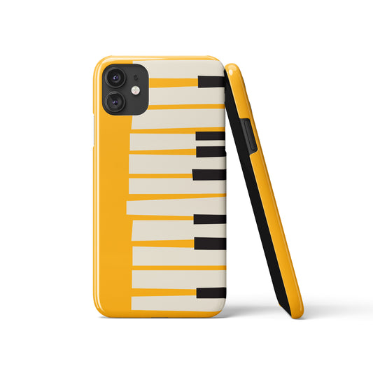 Piano - Yellow iPhone Case