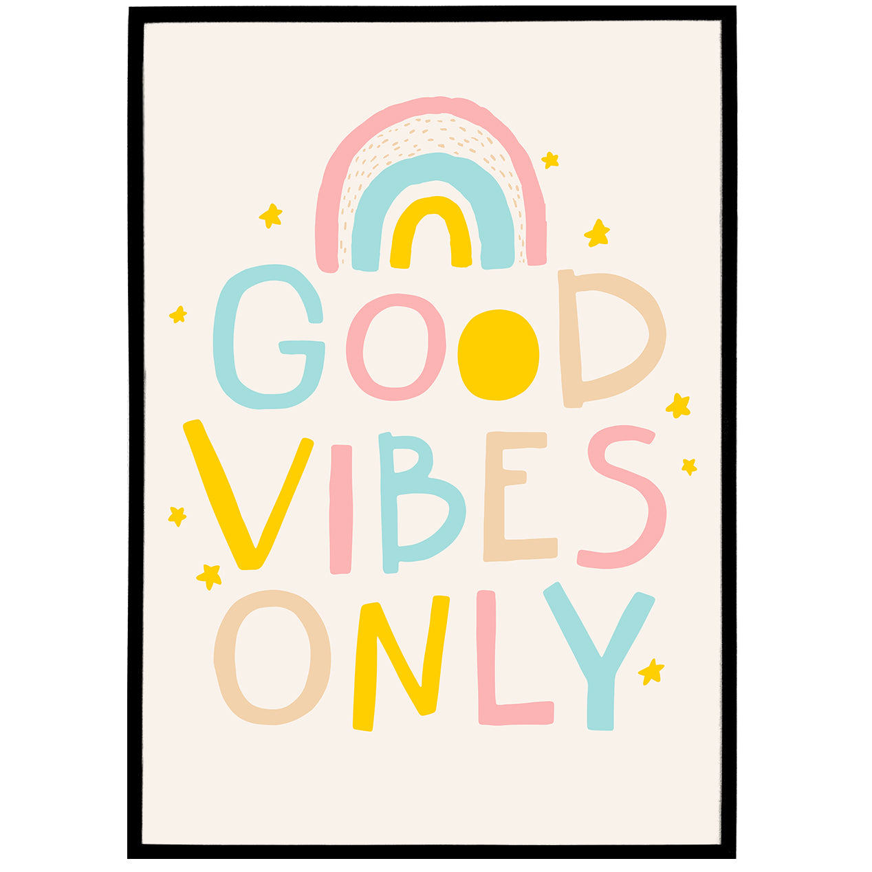 Good Vibes Only Poster