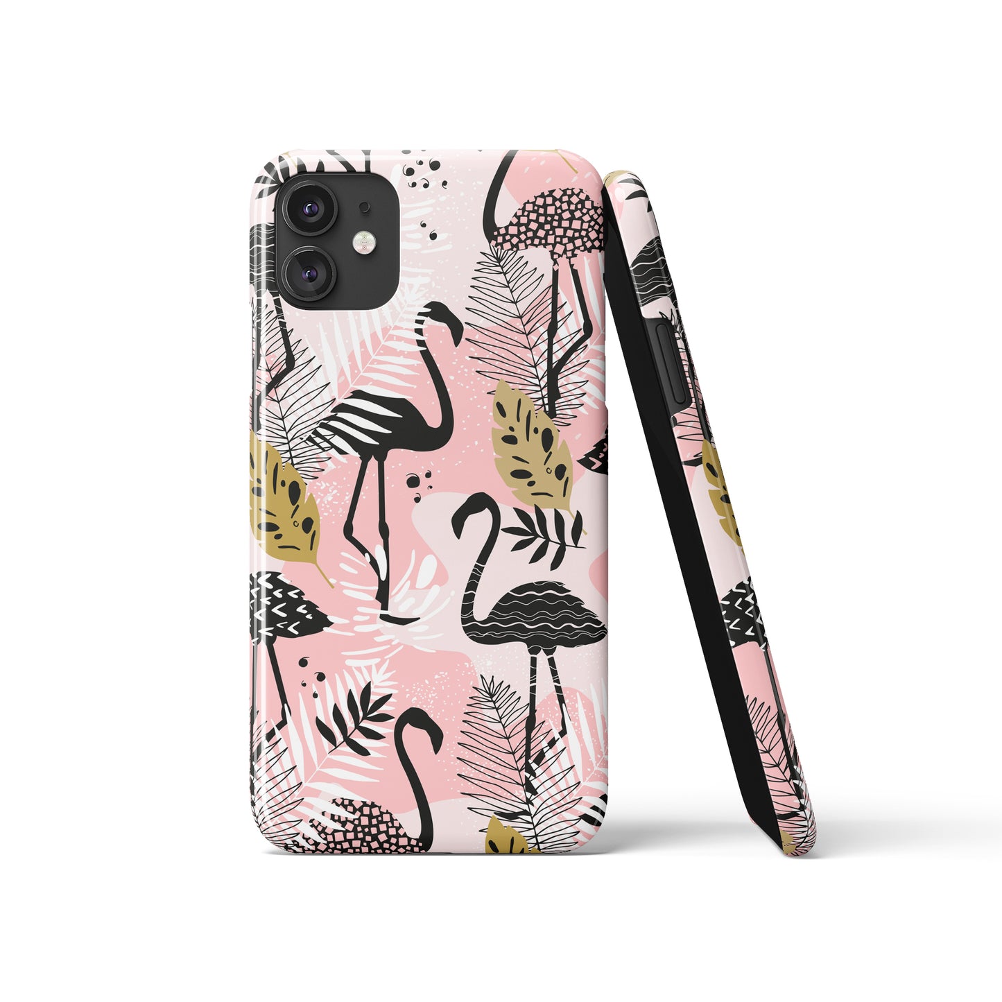 Modern Flamingo iPhone Case