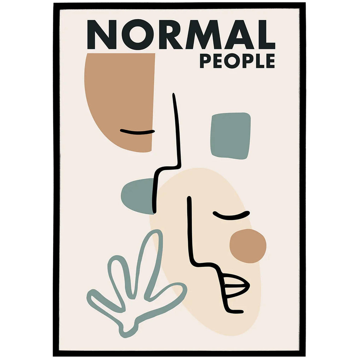 Normal People Printable Normal People Poster – HypeSheriff