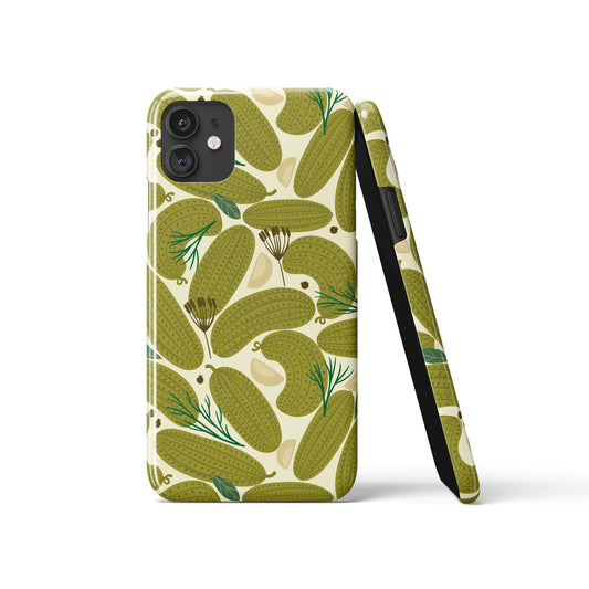 Veggie Lover Pickled Cucumbers iPhone Case