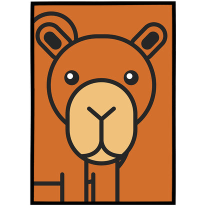 Cute Camel Poster