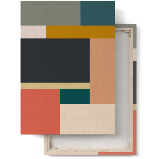 Modern Colorblocks Canvas Print