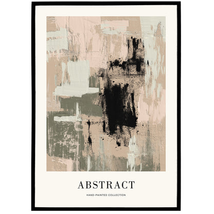 Oil Paintings Abstract Modern Poster