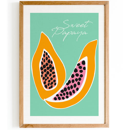 Sweet Papaya Poster