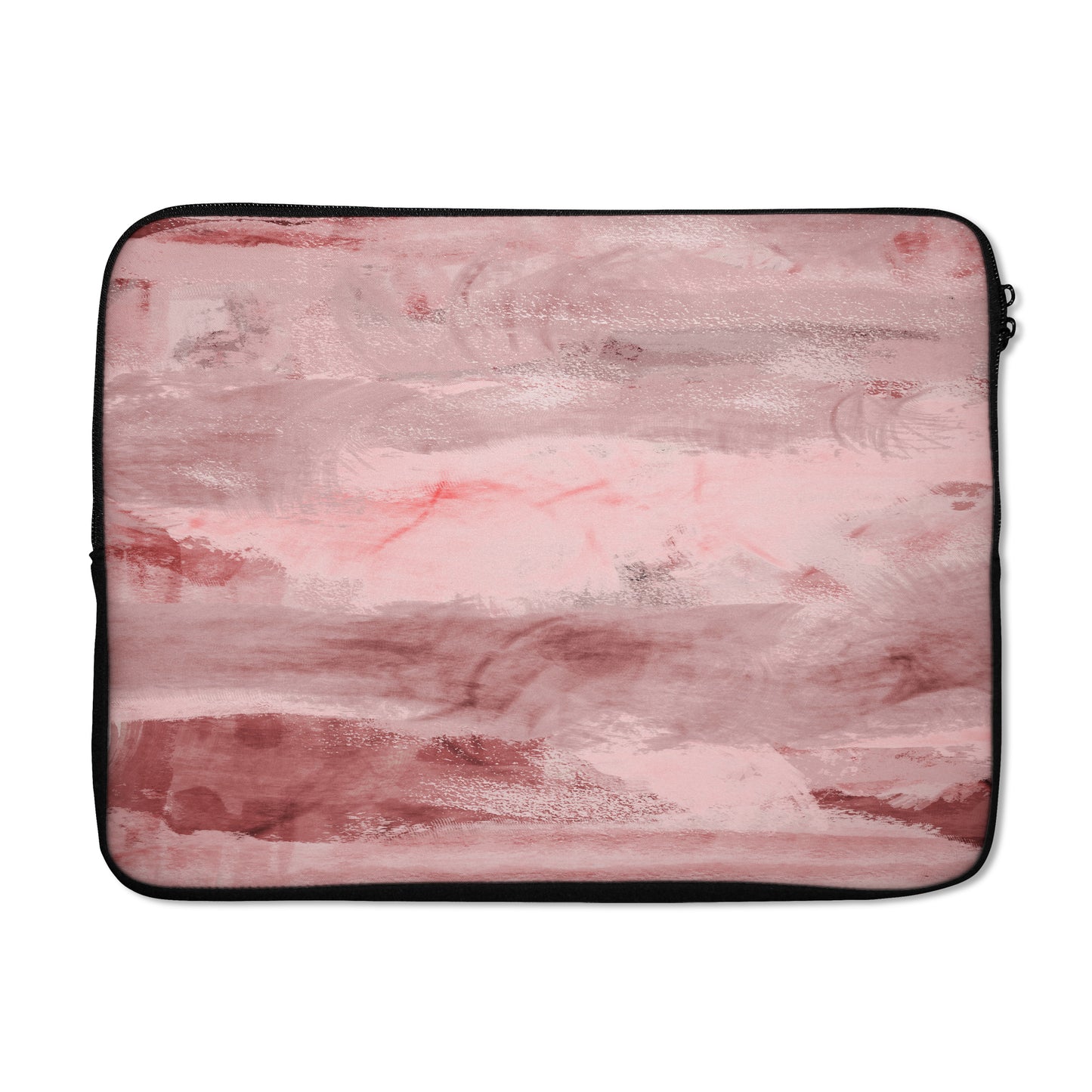 Painted Pink Abstract Scenery - Laptop Sleeve