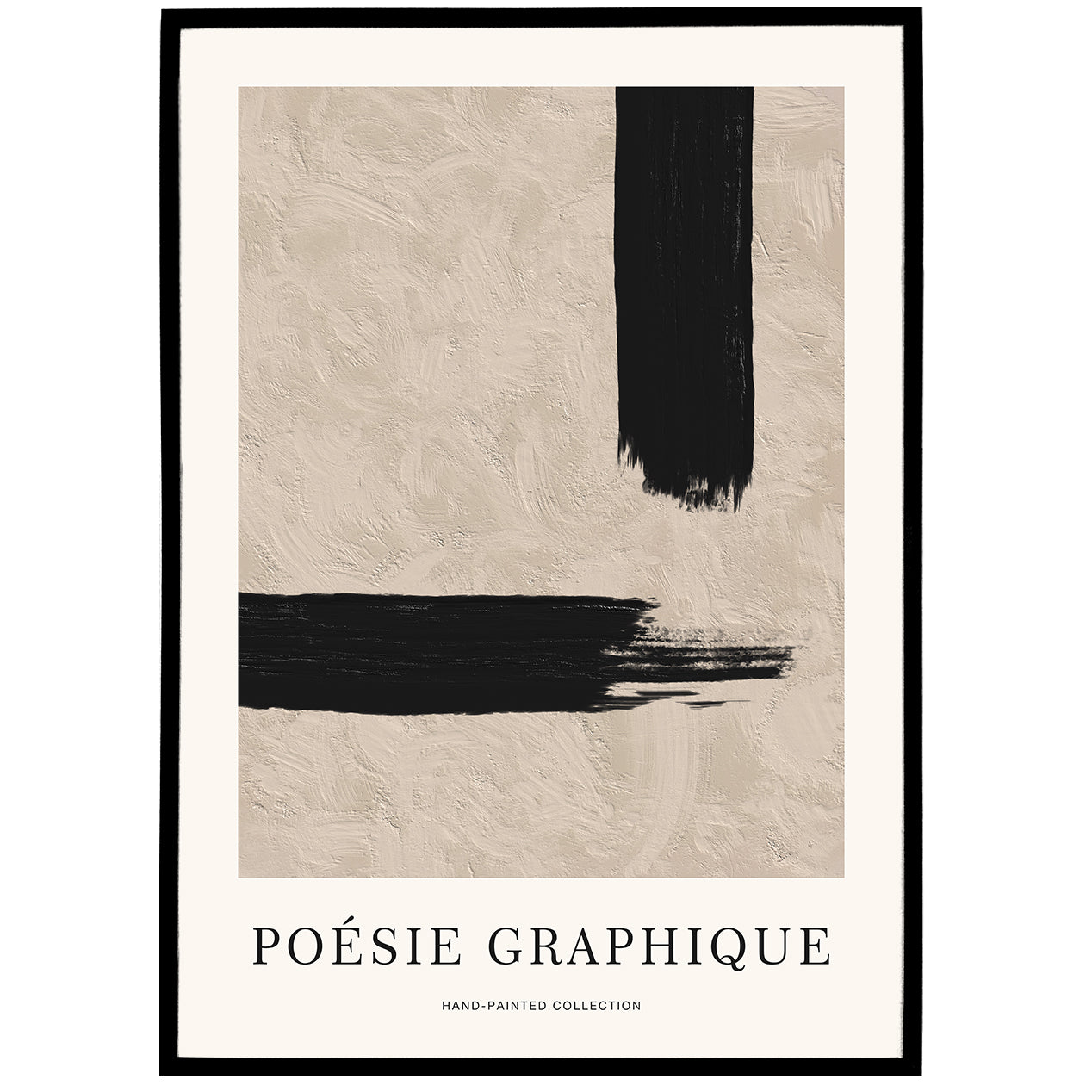 Poésie Graphique Modern Poster