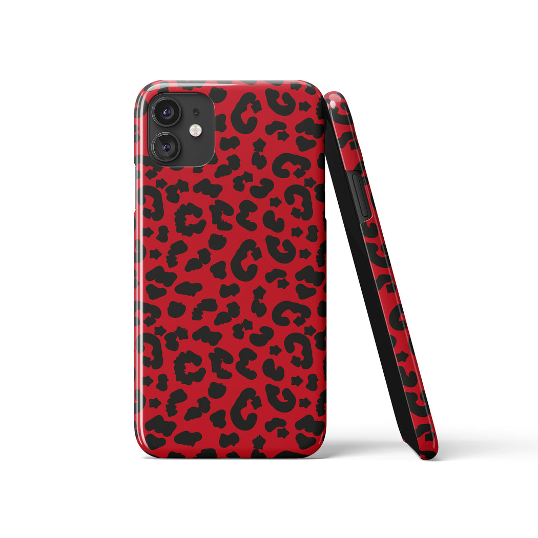 Red Pin Up Pattern iPhone Case