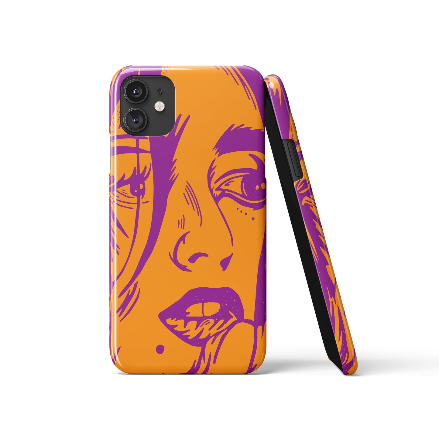 Pulp Fiction Pop Art Woman iPhone Case