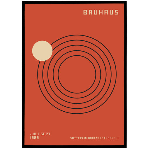 School of Bauhaus Poster