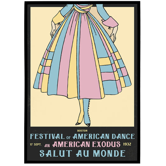 Festival of American Dance Poster