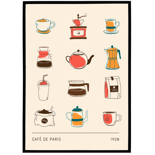 Cafe de Paris Poster