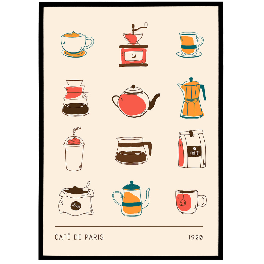 Cafe de Paris Poster