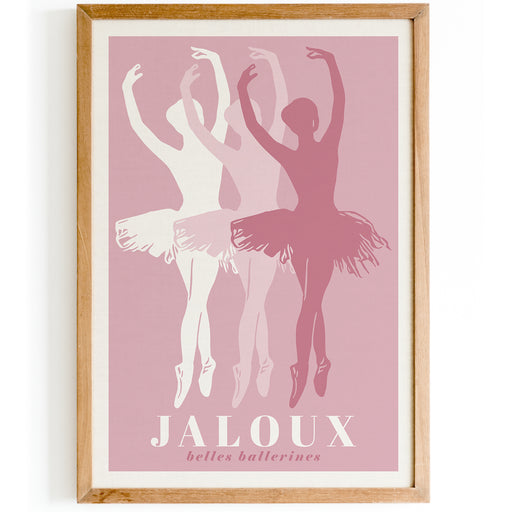Jaloux Pink Ballet Poster