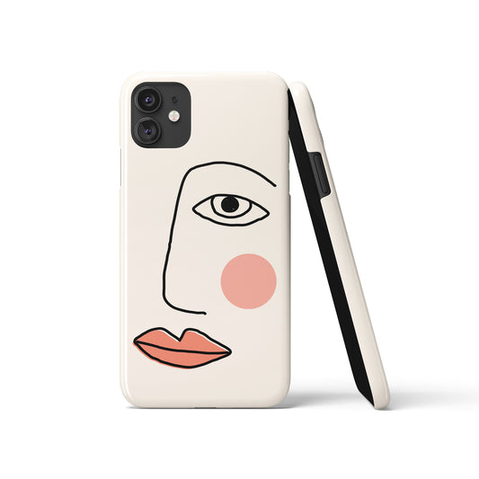 Cute Face iPhone Case