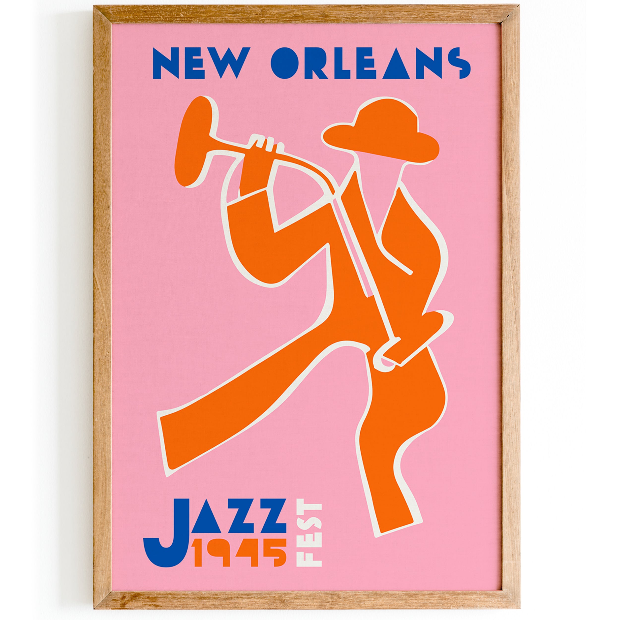 Pink New Orleans Jazz Fest Poster – HypeSheriff