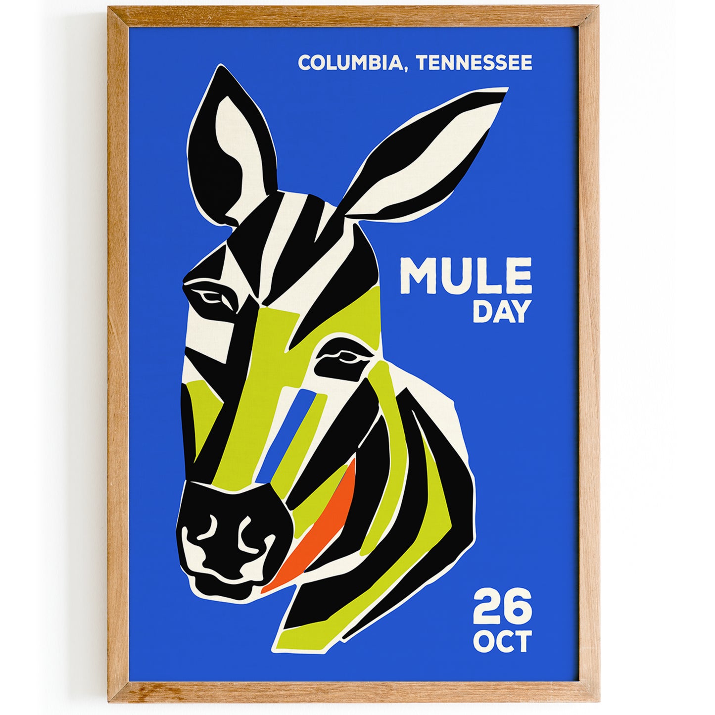 Mule Day, Tennessee Festival Poster