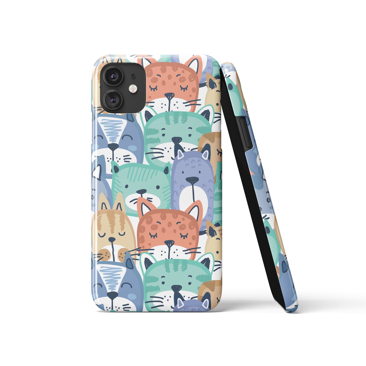 Cute Pastel Animals iPhone Case