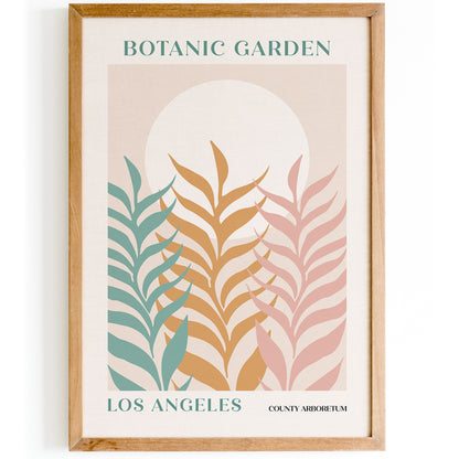 Botanic Garden Los Angeles Poster