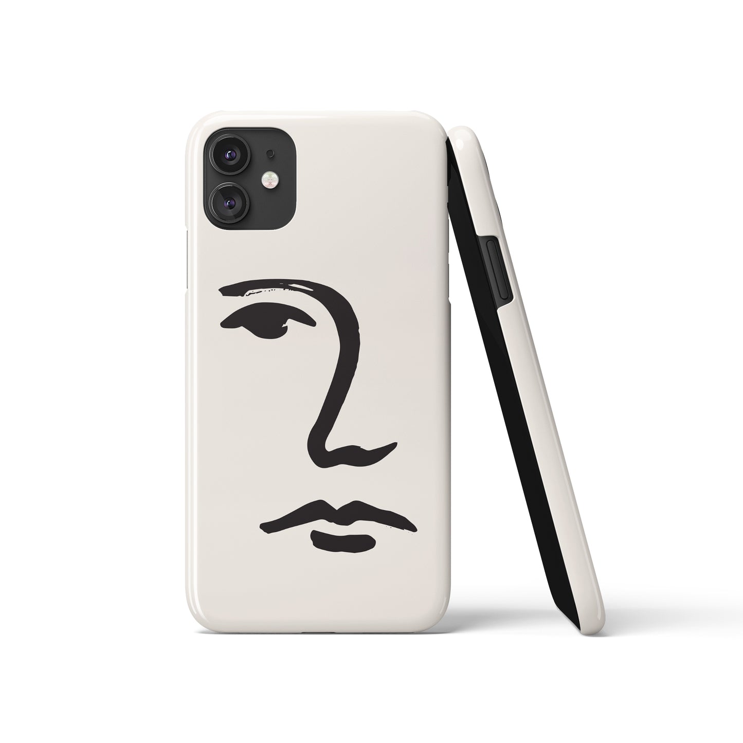 Face Line Art iPhone Case