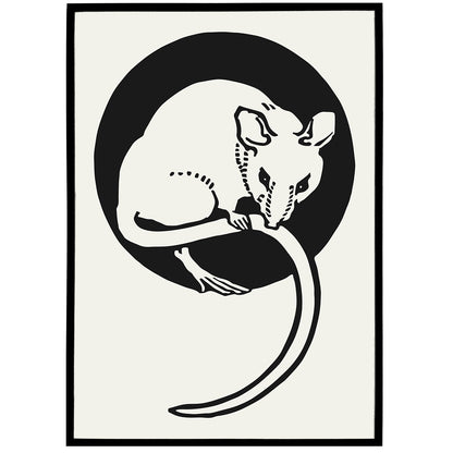 Mouse (1919) by Julie de Graag Poster