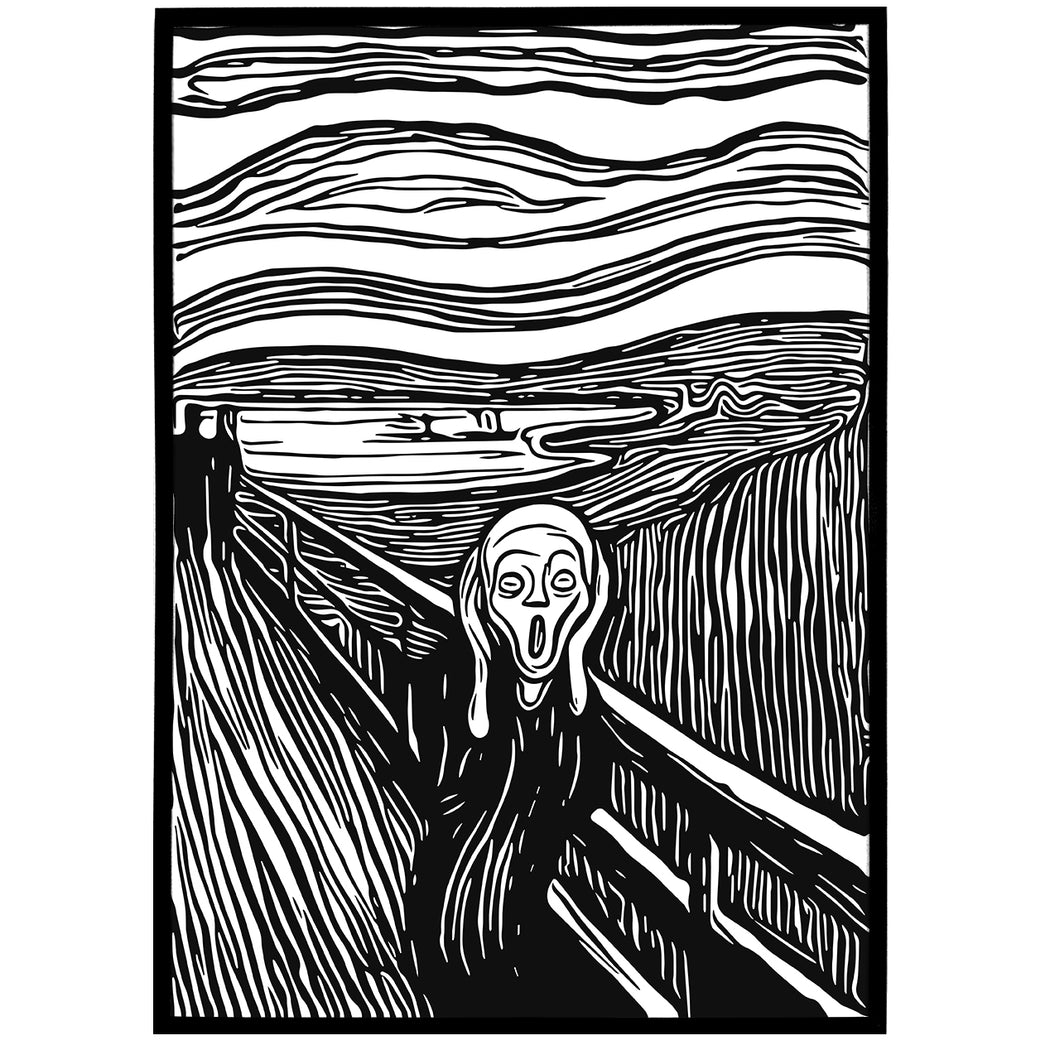 Edvard Munch The Scream Poster — Hypesheriff Us 6475