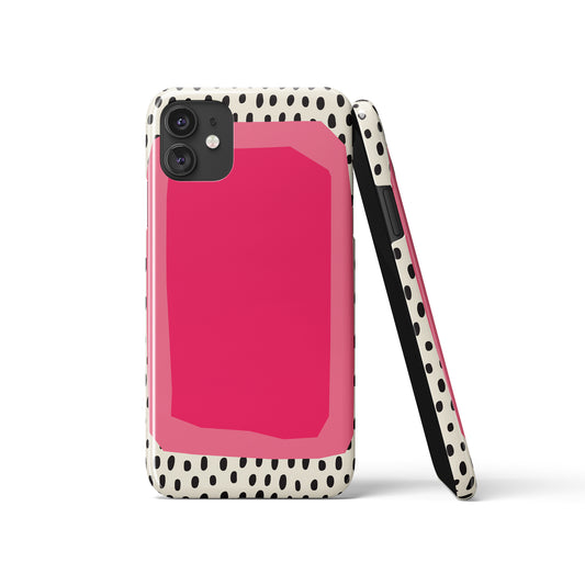 Pinks and Dots iPhone Case